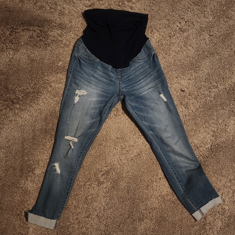 Maternity 1822 Denim Jeans - Picture 3 of 5